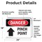 Signmission Safety Culture Sign, 24 in Width, Vinyl Decal, Rectangle OS-2PACK-DS-D-1824-L-1719 - alternate 2